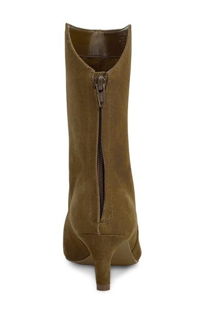 Shop Vince Camuto Quindele Pointed Toe Bootie In Nutmeg