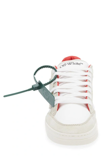 Shop Off-white Off Court 5.0 Low Top Sneaker In White Red