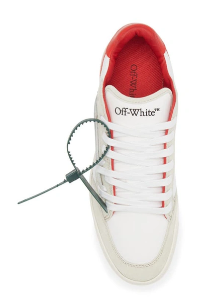 Shop Off-white Off Court 5.0 Low Top Sneaker In White Red