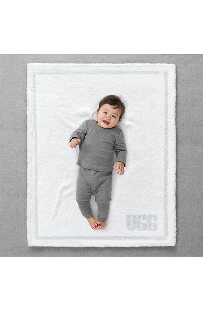Shop Ugg (r) Anabelle Baby Blanket In Snow