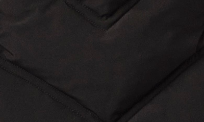 Shop Bernardo Stretch Hooded Puffer Jacket In Black