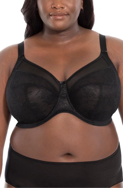 Goddess Verity Banded Bra In Black