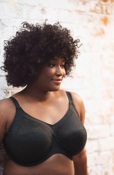 Goddess Verity Banded Bra In Black