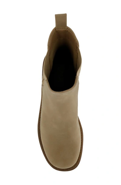 Mia Adea Platform Chelsea Boot In Stone Brus