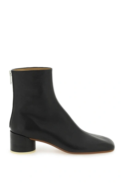 Shop Mm6 Maison Margiela Leather Boots