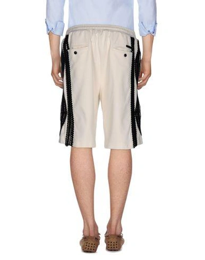 Shop Dolce & Gabbana Shorts In Ivory