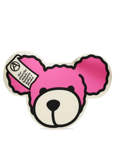 Shop Mountain Research "bear Pad" Pillow In Pink