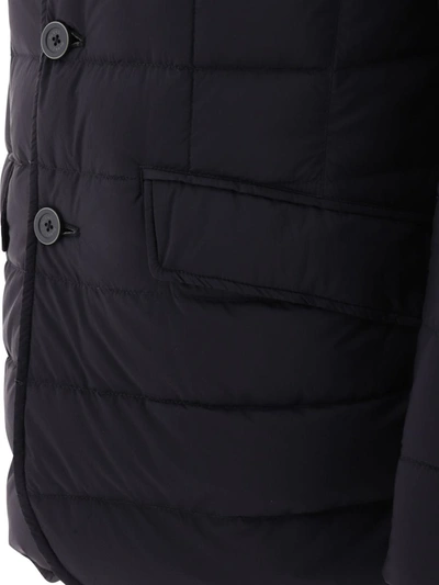 Shop Herno "la Giacca" Down Jacket In Blue