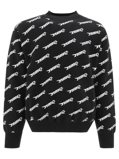 Shop Ambush "logo" Sweater In Black