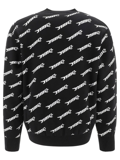 Shop Ambush "logo" Sweater In Black