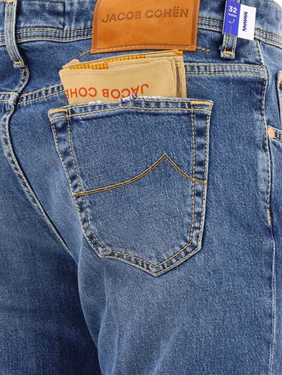 Shop Jacob Cohen "scott" Jeans In Blue