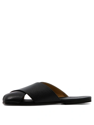 Shop Marsèll "spatola" Sandals In Black