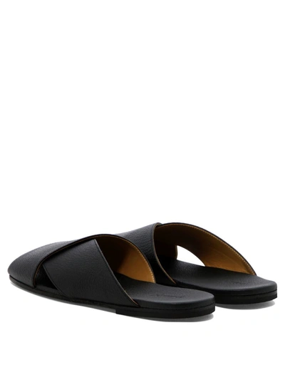 Shop Marsèll "spatola" Sandals In Black