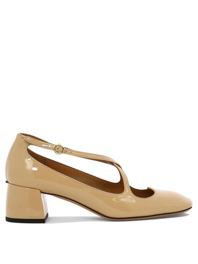 Shop A.bocca "two For Love" Pumps In Beige