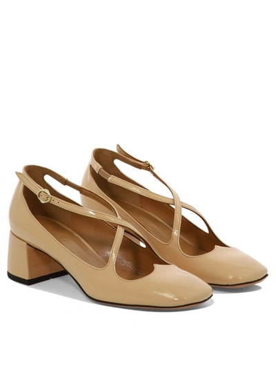 Shop A.bocca "two For Love" Pumps In Beige