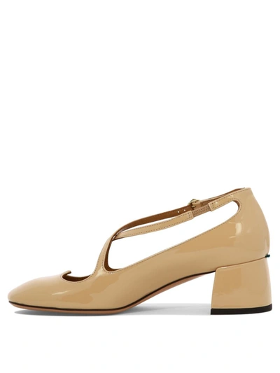Shop A.bocca "two For Love" Pumps In Beige