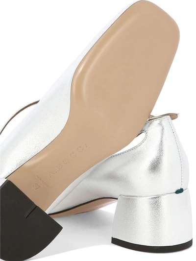 Shop A.bocca "two For Love" Pumps In Silver