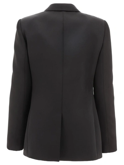 Shop Givenchy "u-lock" Blazer In Black