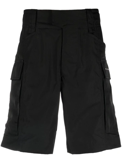 Shop Alyx 1017  9sm Bermuda Shorts In Cotton In Black