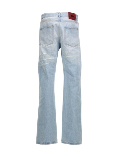 Shop 424 Jeans Baggy In Light Blue