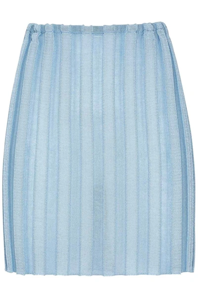 Shop A. Roege Hove Katrine Mini Skirt In Blue