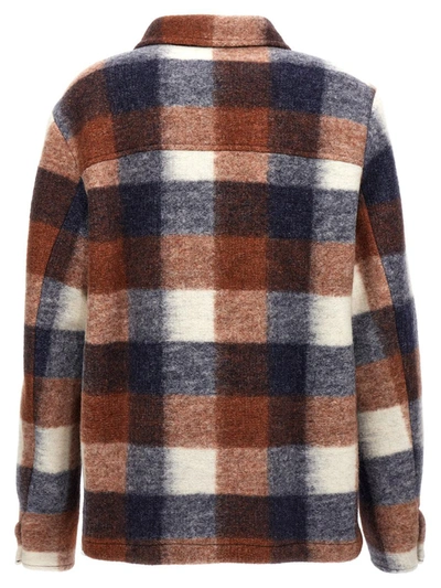 Shop Apc A.p.c. 'emile' Jacket In Multicolor