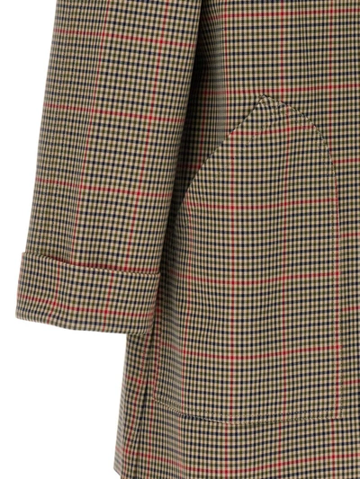 Shop Apc A.p.c. 'louanne' Coat In Multicolor