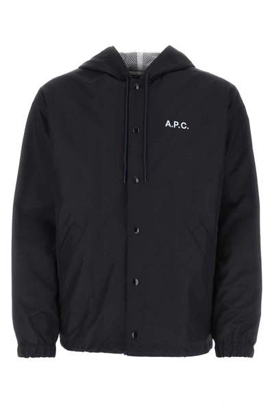 Shop Apc A.p.c. Jackets In Black