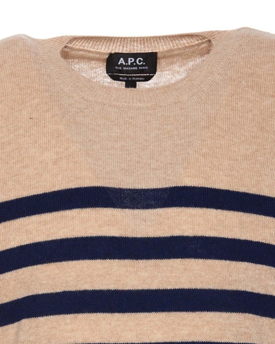 Shop Apc A.p.c. Sweaters In Beige