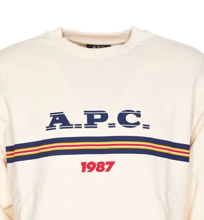 Shop Apc A.p.c. Sweaters In Beige