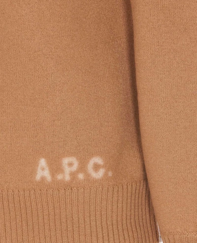 Shop Apc A.p.c. Sweaters In Beige