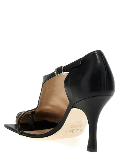 Shop A.w.a.k.e. Mode Wilma Chubby Pumps In Black
