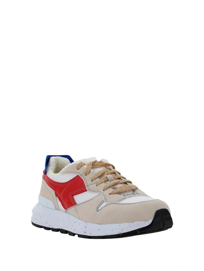 Shop Acbc Sneakers In White/red/blue