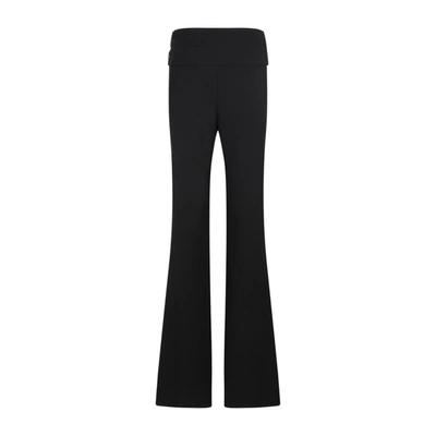 Shop Alaïa Alaia  Double Belt Pants In Black