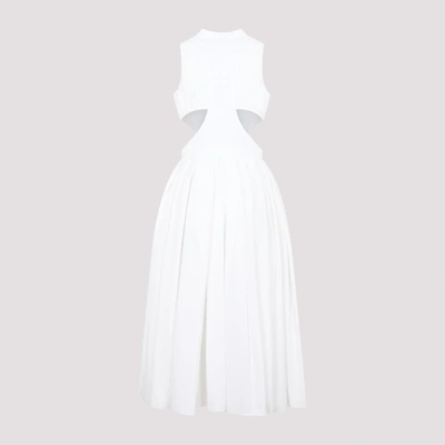 Shop Alexander Mcqueen Day Dress In White