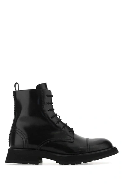 Shop Alexander Mcqueen Boots In Black