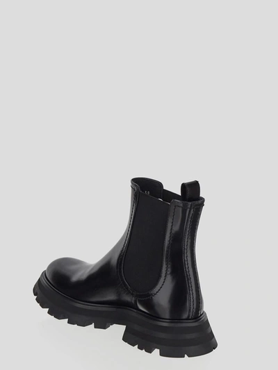 Shop Alexander Mcqueen Boots In Black