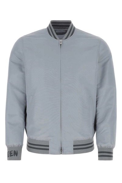 Shop Alexander Mcqueen Jackets In Grey