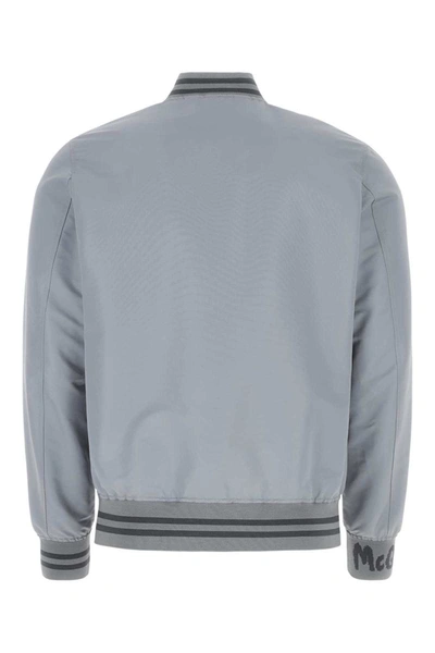 Shop Alexander Mcqueen Jackets In Grey