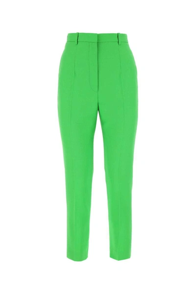 Shop Alexander Mcqueen Pants In Green