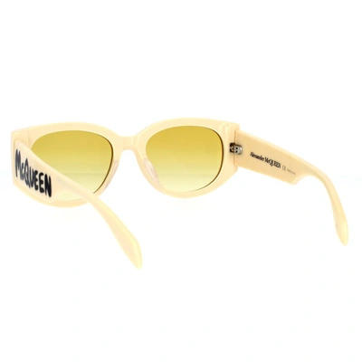 Alexander Mcqueen Sunglasses In White