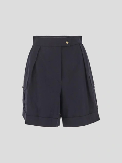 Shop Alexander Mcqueen Tailored Shorts In Blue