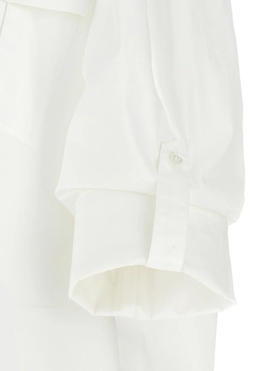 Shop Alexandre Vauthier Pocket Shirt In White