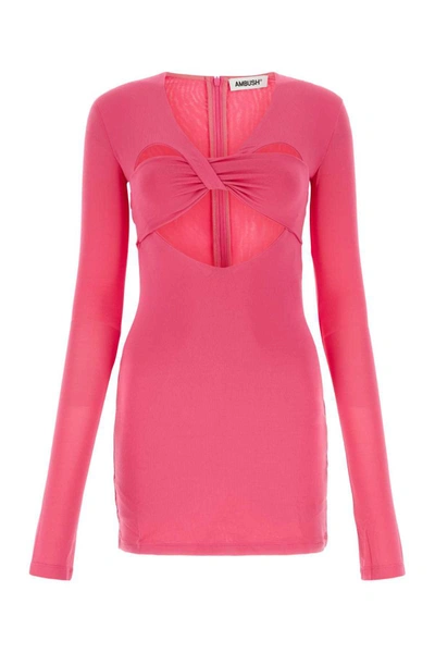 Shop Ambush Dress In Pink