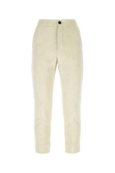 Shop Ami Alexandre Mattiussi Ami Pants In White