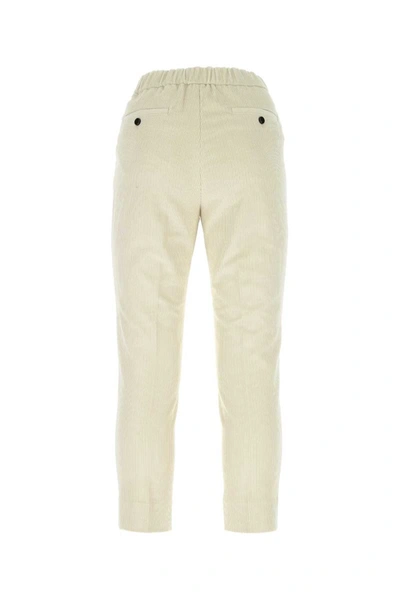 Shop Ami Alexandre Mattiussi Ami Pants In White