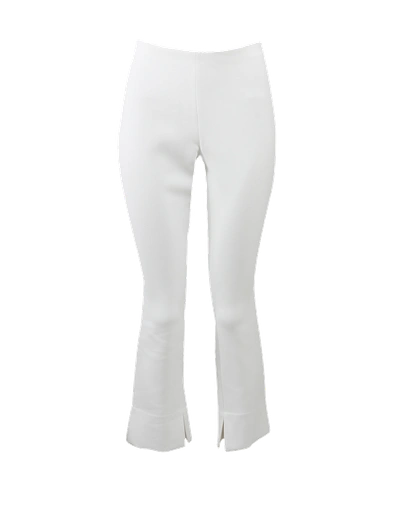 Rosetta Getty Cropped Pant In Ivory
