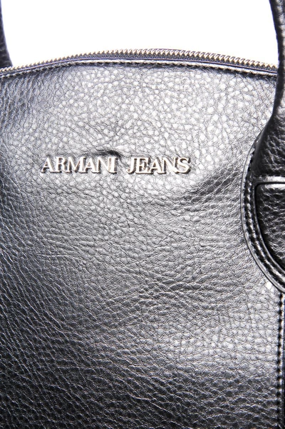 Shop Armani Jeans Aj Bag In Black