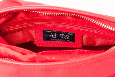 Shop Armani Jeans Aj Bag In Red