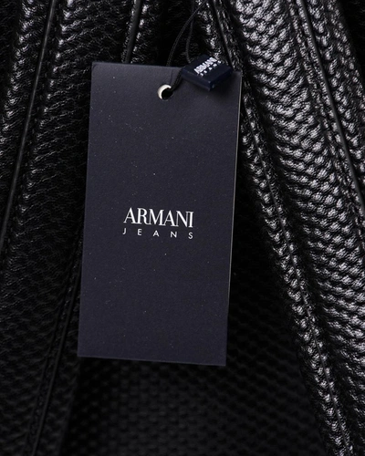 Shop Armani Jeans Aj Armani Jeans Bag In Black